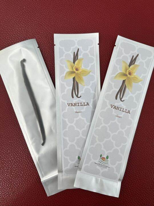 วนิลลา-ฝักวนิลลา-วนิลลาเบอเบิล-premium-vanilla-bourbon-1-pod-วนิลลาแท้-ใช้ทำเบเกอรี่-มีกลิ่นหอม