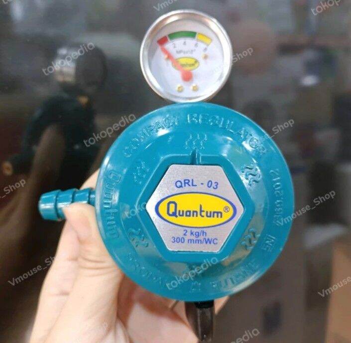 REGULATOR QUANTUM TEKANAN RENDAH QRL 03 REGULATOR GAS QUANTUM AMPER