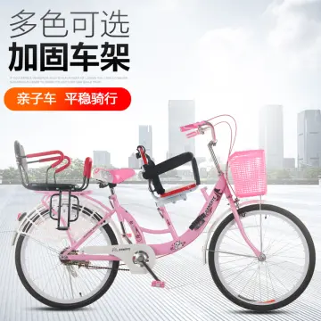 Parent child tandem outlet bicycle