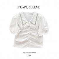 pearl sleeve top