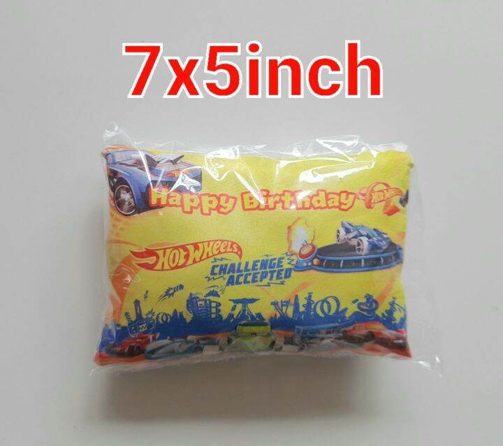 Hot Wheels Pillow Souvenir 7x5inch Lazada PH