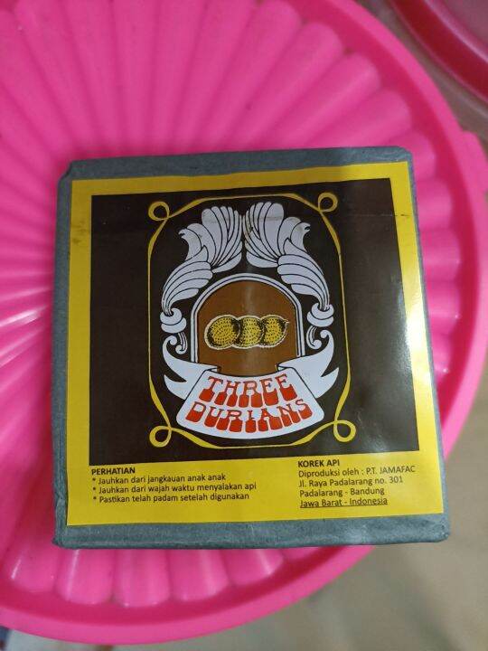 Korek api kayu cap tiga durian | Lazada Indonesia