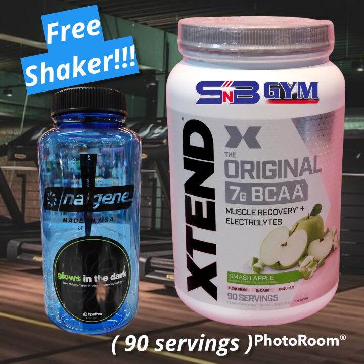 Xtend The Original 7G BCAA Smash Apple 90 servings FREE SHAKER! Lazada PH