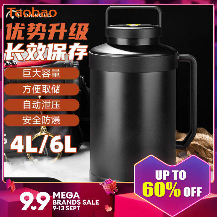 Dry Ice Bucket Commercial Household Stainless Steel Ice Bucket Dry Ice Special Bucket Ice