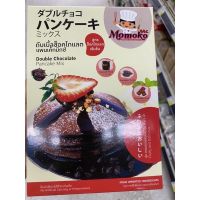 Momoko ดับเบิ้ลช็อคโกแลต แพนเค้กมิกซ์ สูตร  ช็อคโกแลตเข้มข้น 300 g. Double Chocolate Pancake Mix