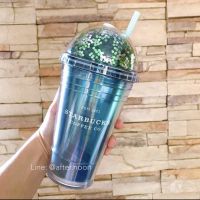 ? [ พร้อมส่ง] โดมกริตเตอร์ Starbucks แท้?‼️