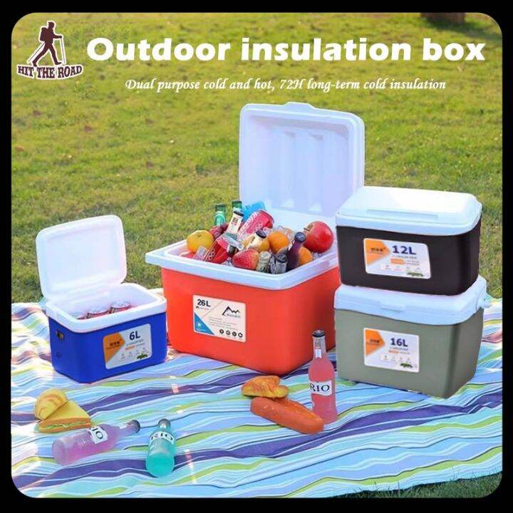 Orocan With 3 Ice Packs Outdoor Ice Box Cooler Chest Insulated PU for