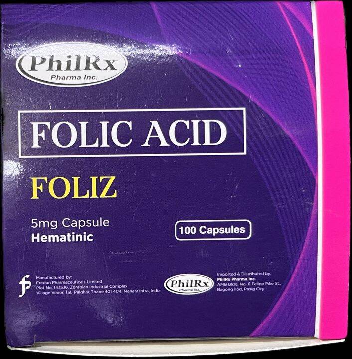 Folic Acid 5mg | Lazada PH