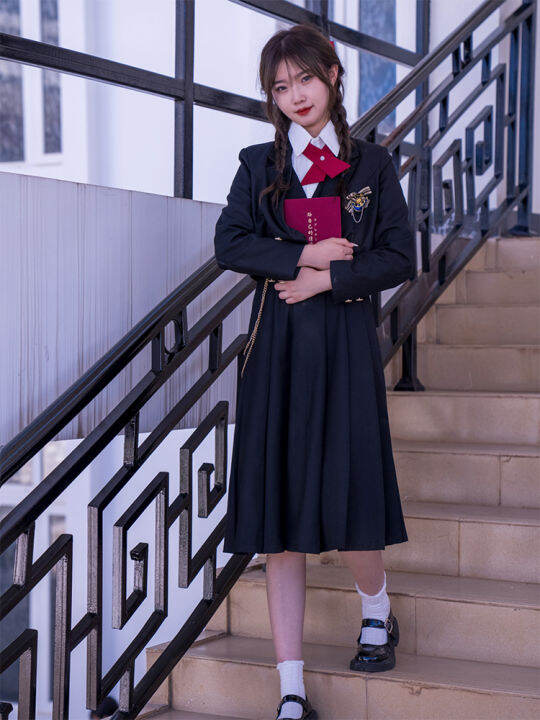 JK Genuine Preppy Style Japanese Style Strap Business Attire JK Dress Lazada