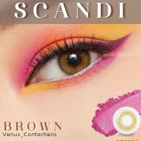 คอนแทคเลนส์ ? Scandi Brown Hazel - Sweety Soft ?ค่าอมน้ำแท้ 42-45% มีค่าสายตา