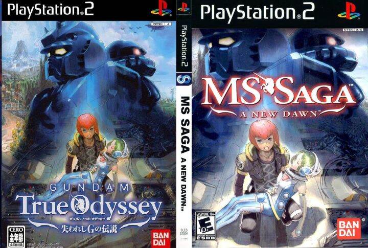 Ps2 Cd Dvd Game ( Ms Saga: A New Dawn ) English Version 