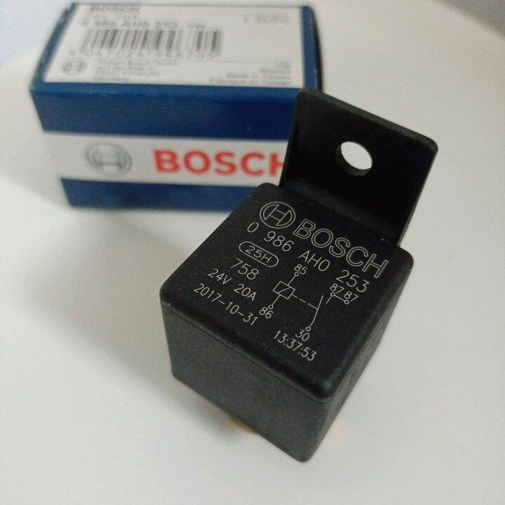 รีเลย์-bosch-แท้-5ขา-24v-5a-รีเลย์รถยนต์