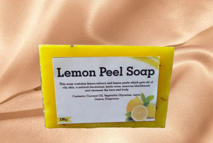 Lemon Peel Soap 135g | Lazada PH