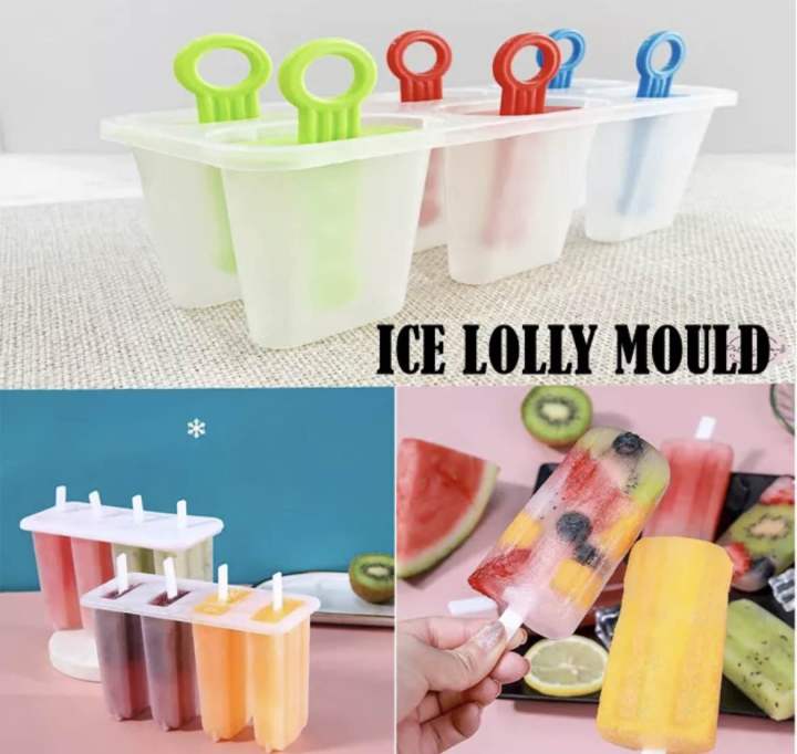 Ice Cream Quick Frozen DIY Homemade Refreshing Popsicle Stick Ice Cream ...