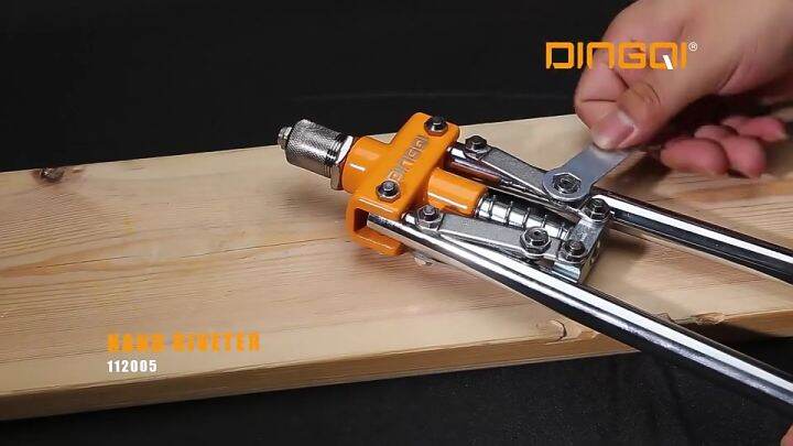 Heavy Duty 18'' Long Manual Hand Riveter Professional Rivet Gun Two ...