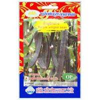 เมล็ดพันธุ์ ถั่วพูฝักม่วง (Purple winged bean) บรรจุ 3 กรัม ความงอก 85%