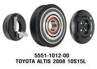 หน้าครัช คอมแอร์ มู่เลย์หน้าครัช โตโยต้า อัลติส  08 TOYOTA ALTIS 08 (10S 15L)(124mm)(6PK)(12V) **สินค้าพร้อมส่ง**