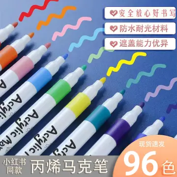 Children Art Use 48PCS Any Color Drawing Painting Maker Pen - China Marker  Pen, Stationery