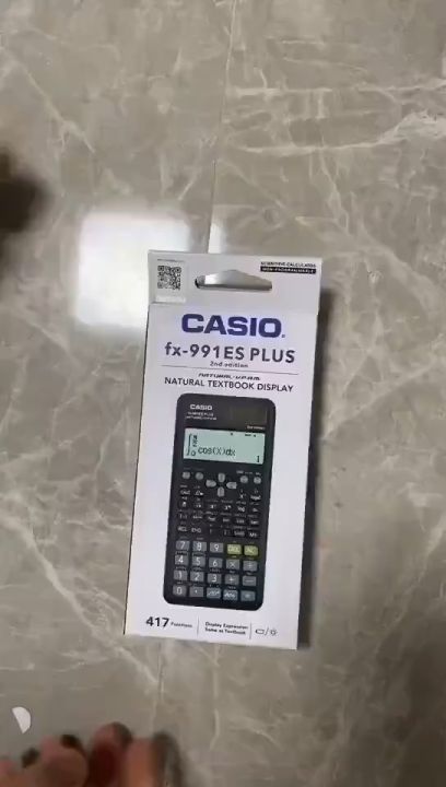 Scientific calculator Casio fx-991esplus-2 with solar battery non