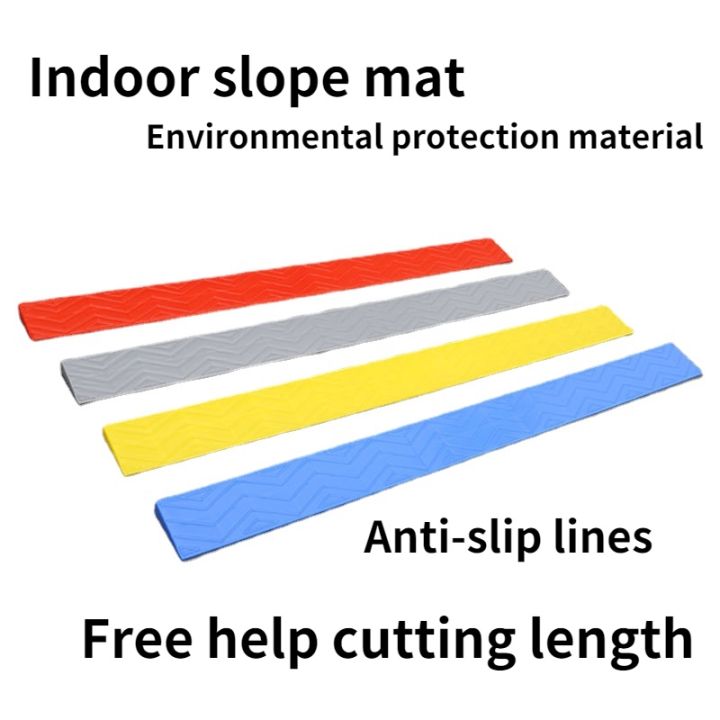 2.5cm hight Indoor Ramp Mat/Uphill Mat Wheelchair Plastic Door