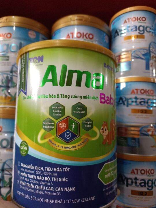 SỮA ALMA BABY DINH DƯỠNG CÂN BẰNG MIỄN DỊCH TOÀN DIỆN Lazada.vn