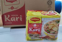 มาเลย์บะหมี่กึ่งสำเร็จรูป Maggi Curry Favor 5x79g