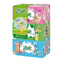 ซิลค์ กระดาษเช็ดหน้าแบบกล่อง 120 แผ่น แพ็ค 6 กล่อง.Zilk Facial Box Tissues 120 Sheets x 6 Boxes