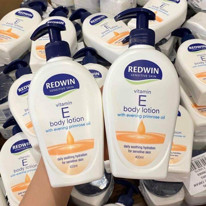 Redwin Vitamin E Body Lotion 400ml Lazada.co.th
