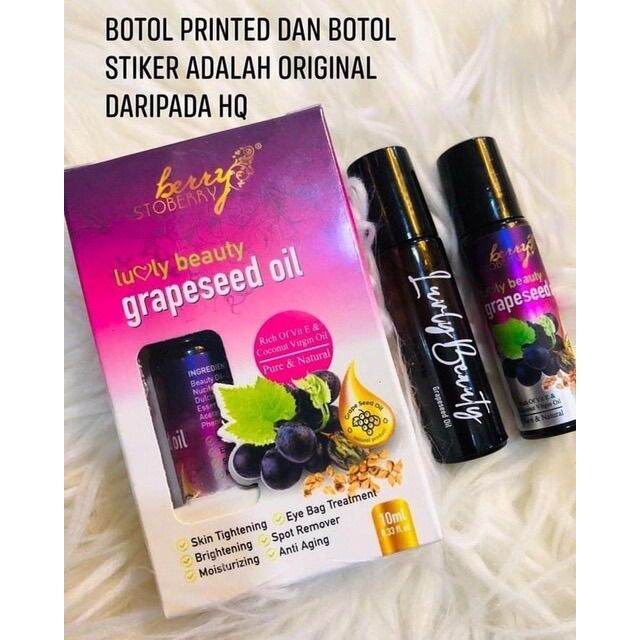 GRAPESEED OIL LUVLY BEAUTY BEERY STOBERRY 💯 ORIGINAL FROM HQ FAST