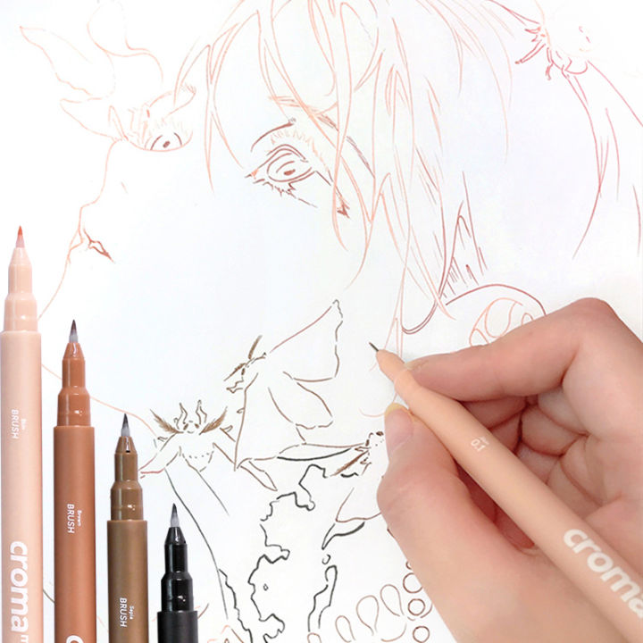 12 Colors] 0.5 Mm Micro, Fineliner Pen Set Ink, Fine Point Pen,Multi-Liner,  Sketching, Anime,Artist Illustrating/ Technical Drawing,Office Documents