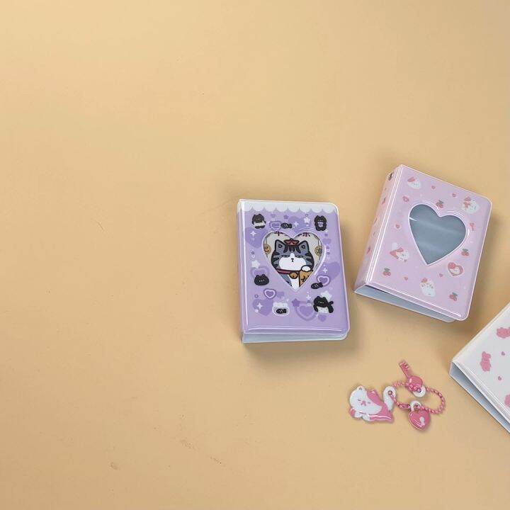 SCOOL 3 inch Mini Photo Album Lovely Lomo Card Photocard Holder ...