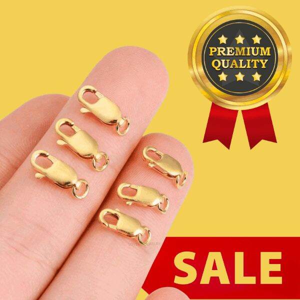 Pawnable US Gold Lobster Lock for chains accessories Lazada PH