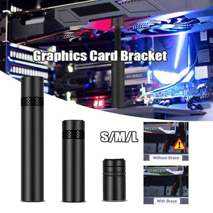 Telescopic GPU Holder Stand Aluminum Graphics Card Brace PC