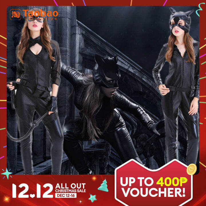 Cosplay Batman Return Catwoman Costume Halloween Cos Marvel Movie