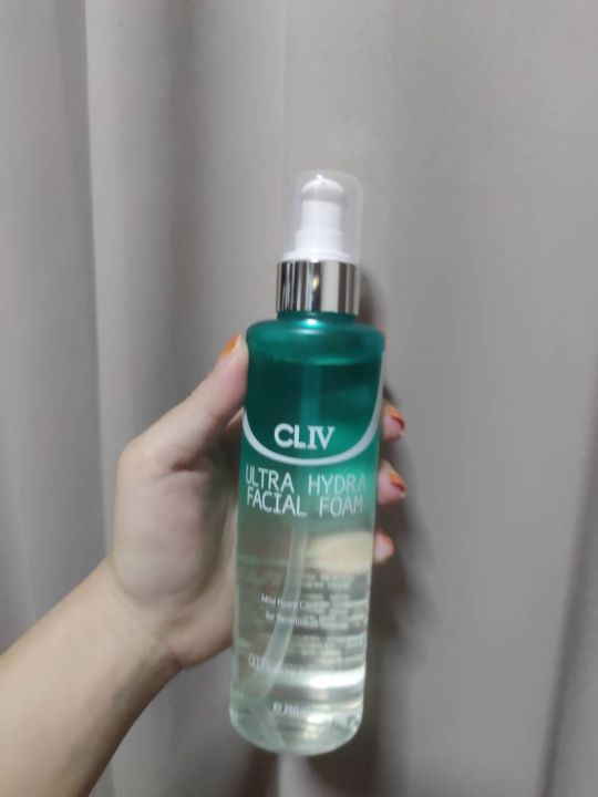 โฟมล้างหน้า-cliv-ultra-hydra-facial-foam-ของแท้