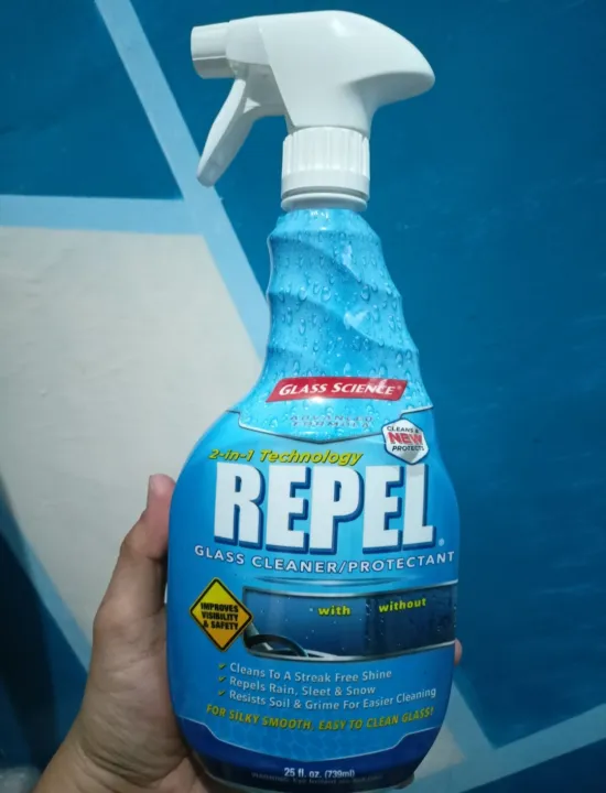 Glass Science Repel Glass Cleaner/Protectant 2in1 Technology 769grams