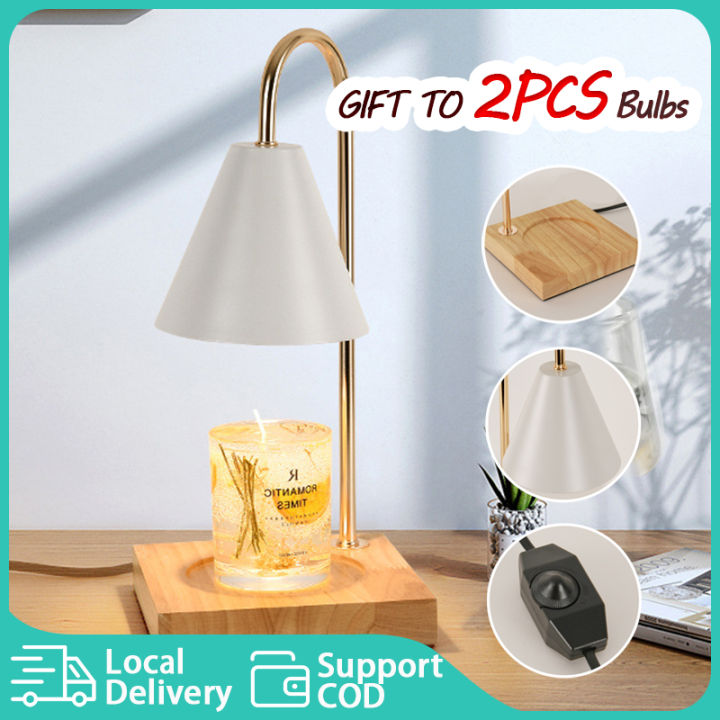 Nordic Candle Warmer Lamp Stepless Dimmable Candle Diffuser ...