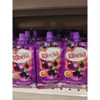 น้ำผลไม้ ( 3 แพ็ค )RIBENA ไรบีน่า Blackcurrant &amp; Strawberry 330 ml ราคาพิเศษแพค 3 ถุง สินค้านำเข้าจากมาเลเซีย 1 ถุง สินค้าพร้อมส่ง!!