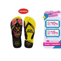 HAVAIANAS รองเท้าแตะ Star Wars Flip Flop BLACK/YELLOW POP BLACK/YELLOW รุ่น 41351852127BKYL