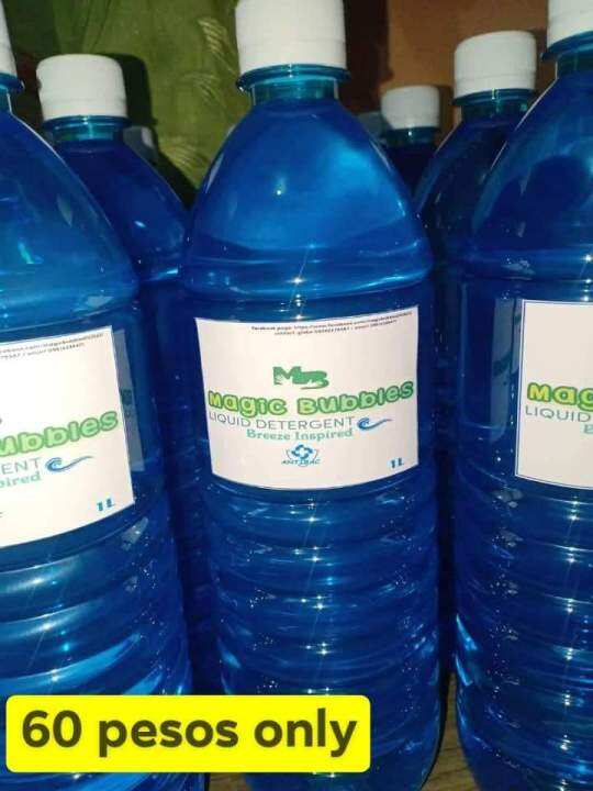 MAGIC BUBBLES LIQUID DETERGENT (BREEZE) Lazada PH