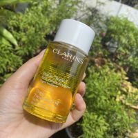 Clarins Tonic Body Treatment Oil 100ml น้ำมันบำรุงผิวกายที่ขายดีที่สุดของคลาแรงส์ กับส่วนผสมสารสกัดจากพืชธรรมชาติ 100%