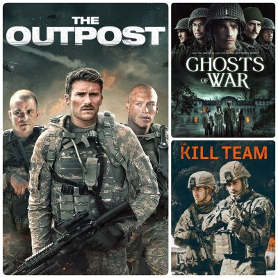 [DVD HD] หนังแอคชั่น-สงคราม ☆The Outpost☆Kill Team☆Ghosts of War มัดรวม 3 เรื่องใหม่ #หนังฝรั่ง #แพ็คสุดคุ้ม