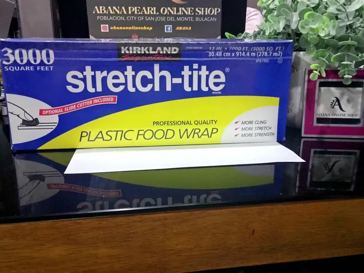 Kirkland Signature Stretchtite Plastic Food Wrap 3000 Sq.ft Lazada PH