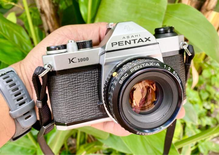 กล้องฟิล์ม-pentax-k1000-พร้อมเลนส์