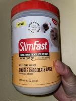 Slimfast intermittent fasting double chocolate cake