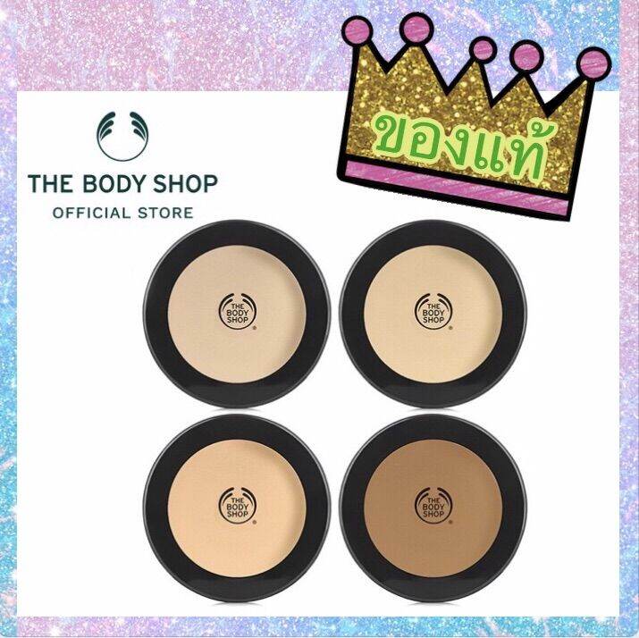 the-body-shop-matte-clay-power-แป้งพัฟ-เดอะ-บอดี้-ช็อป-ของแท้-10g-thebodyshopmatteclaypowder