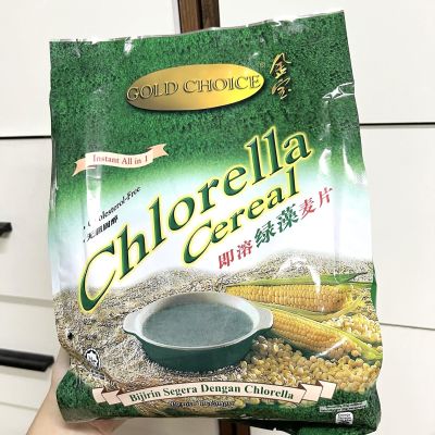 Gold Choice Chlorella Cereal เครื่องดื่มธัญพืชผสมสาหร่ายคลอเรลล่า