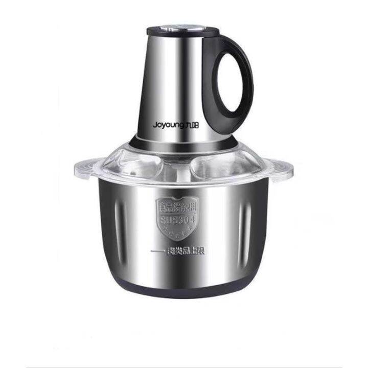 2 Speed Stainless steel Electric Chopper Meat Grinder Mincer Food