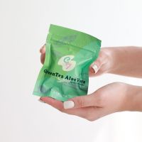 สบู่ล้างหน้า ชาเขียวว่านหางจระเข้ GreenTea AloeVera Soap