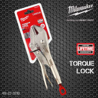 Milwaukee TORQUE LOCK™ คีมล็อคปากตรง ขนาด 10" รุ่น 48-22-3510